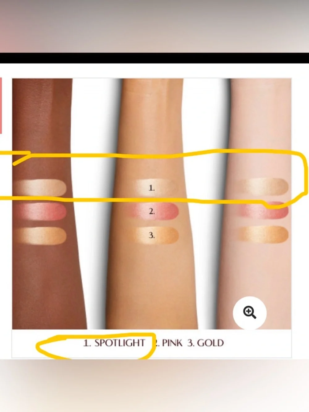 Disney100xCharlotte Tilbury Hollywood Beauty Light Wand- Spotlight